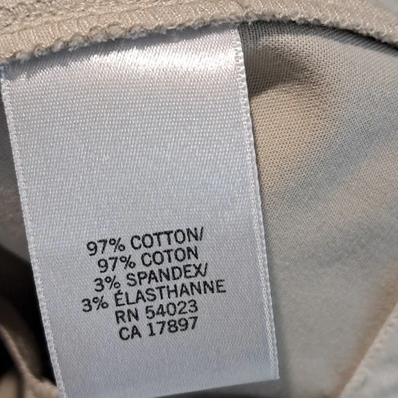 Banana Republic Jackson Fit. 4 Long. Tan. - Picture 9 of 12